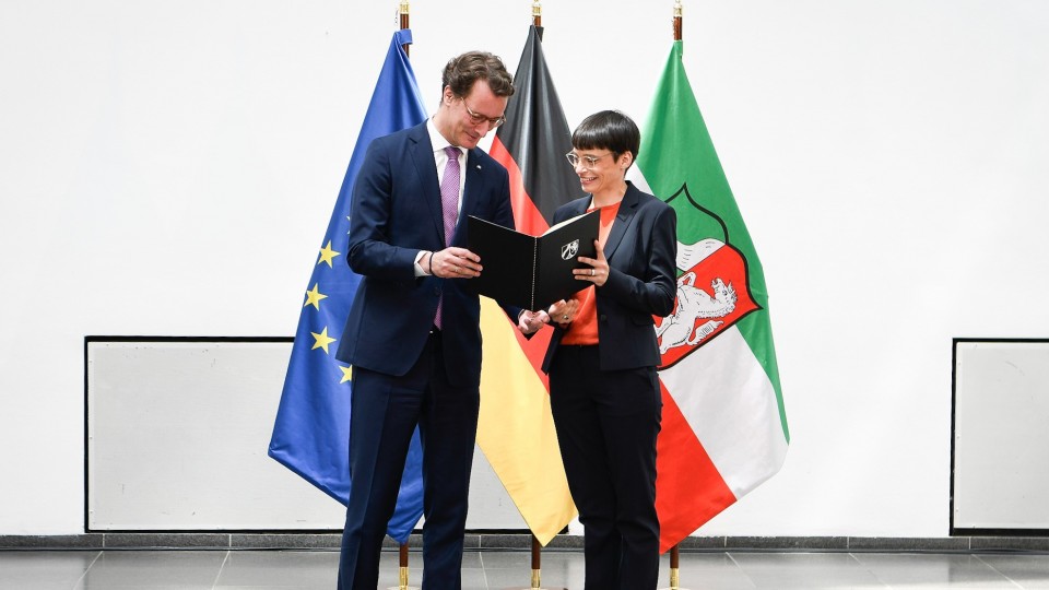 Ernennung Ministerin Paul mit MP